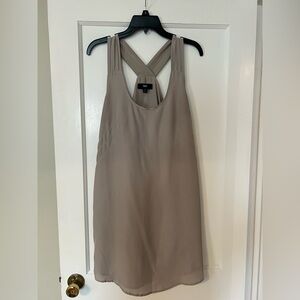 Mossimo Supply Co. Taupe Mini Dress